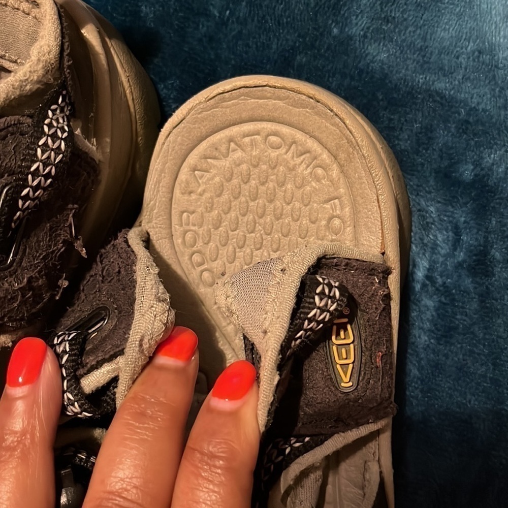 Black Keen Sandals! - Picture 5 of 7